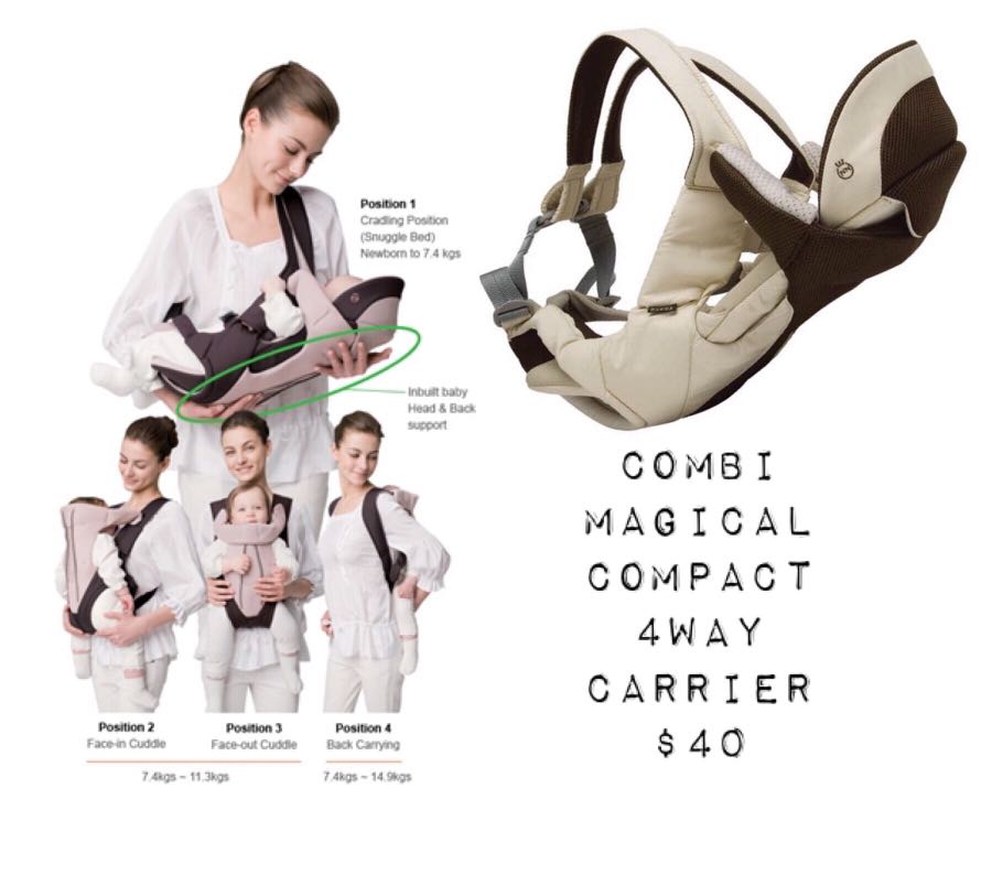Combi 4 way baby carrier, Babies \u0026 Kids 
