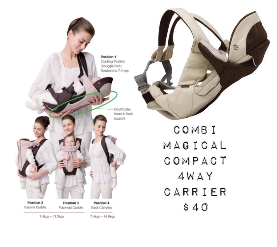 Combi deals baby carrier
