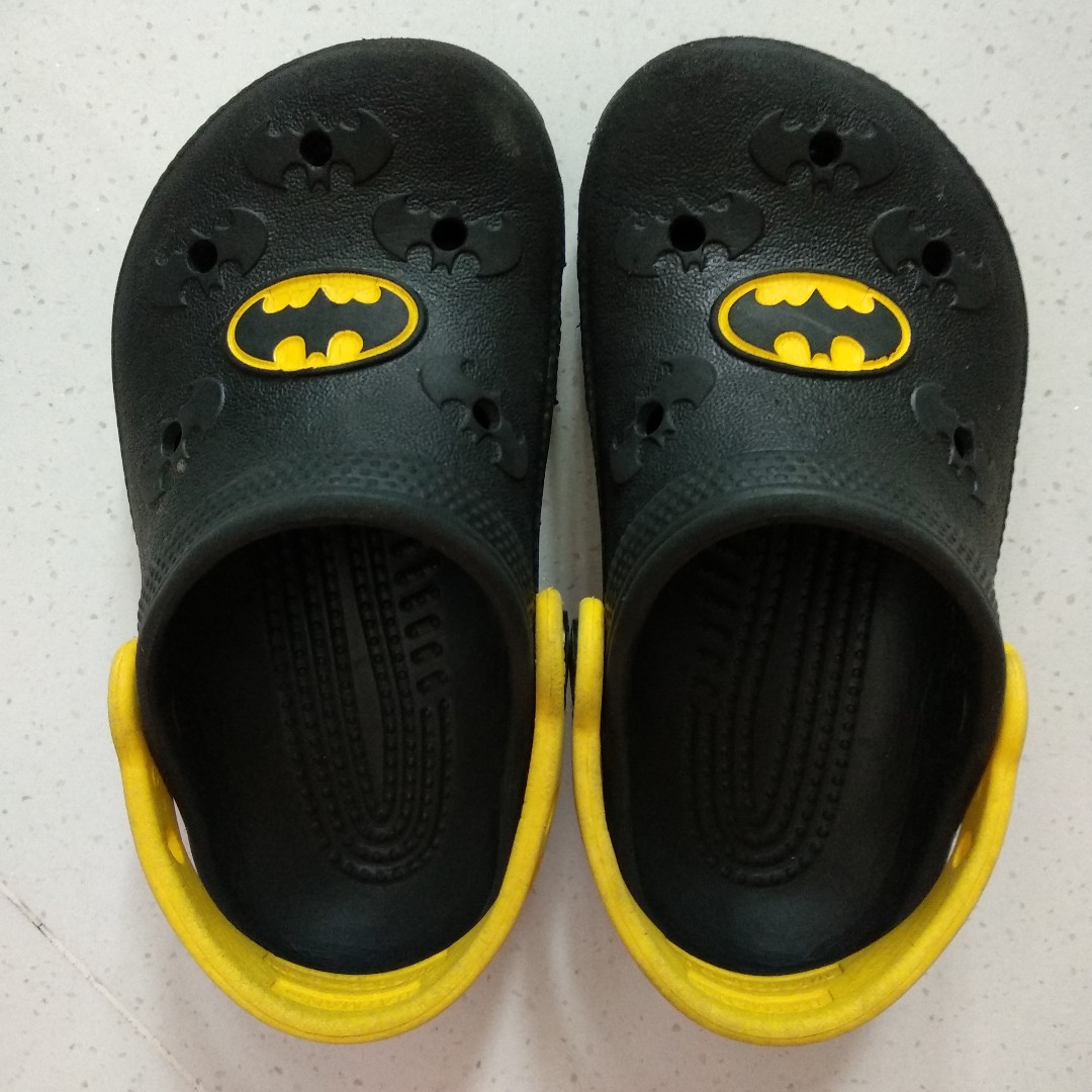 batman crocs size 11