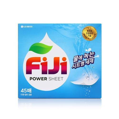 Fiji Power Laundry Detergent Sheets (45 pcs) Box, Furniture & Home