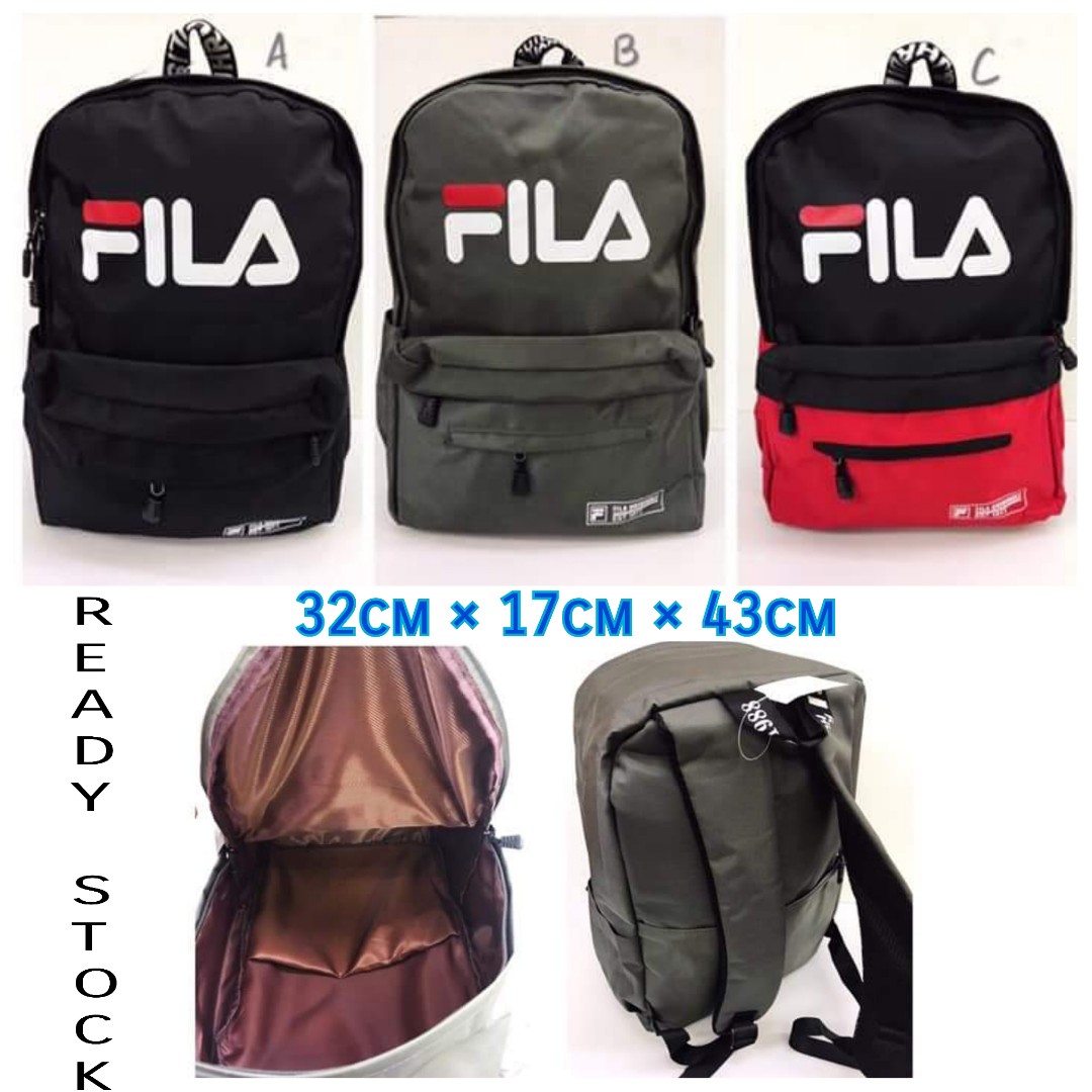 fila reflective backpack
