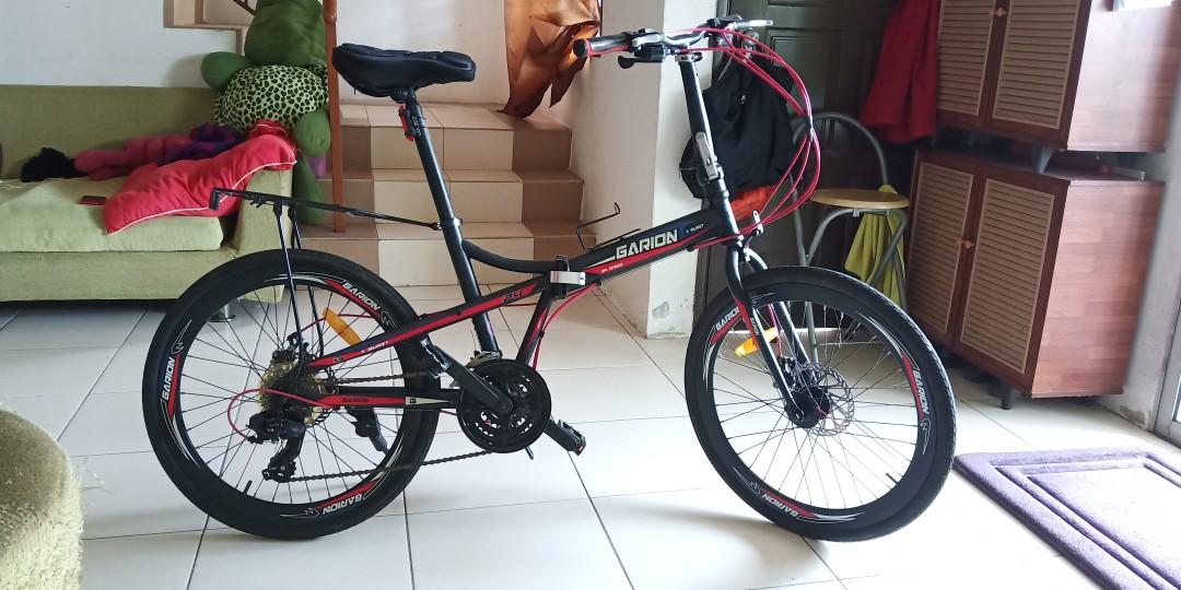 garion folding bike 24 inch