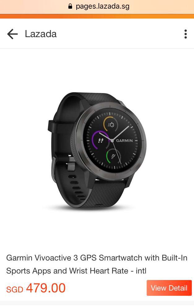 garmin vivoactive 3 lazada