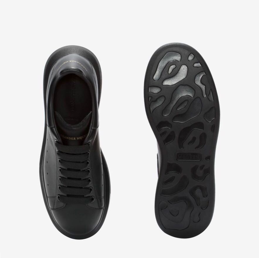 mcqueen black sneakers
