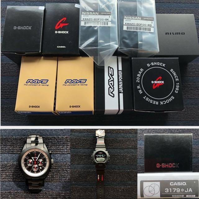 g shock gtr r35