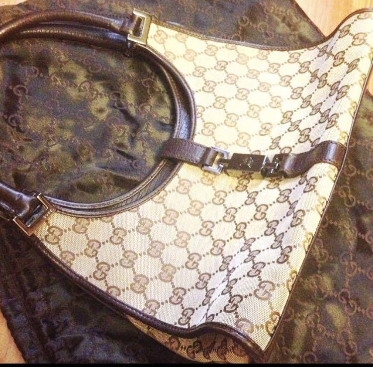 Clearance Gucci Jackie Hobo Bag Monogram Luxury Bags Wallets Gucci Jackie Hobo Bag Monogram