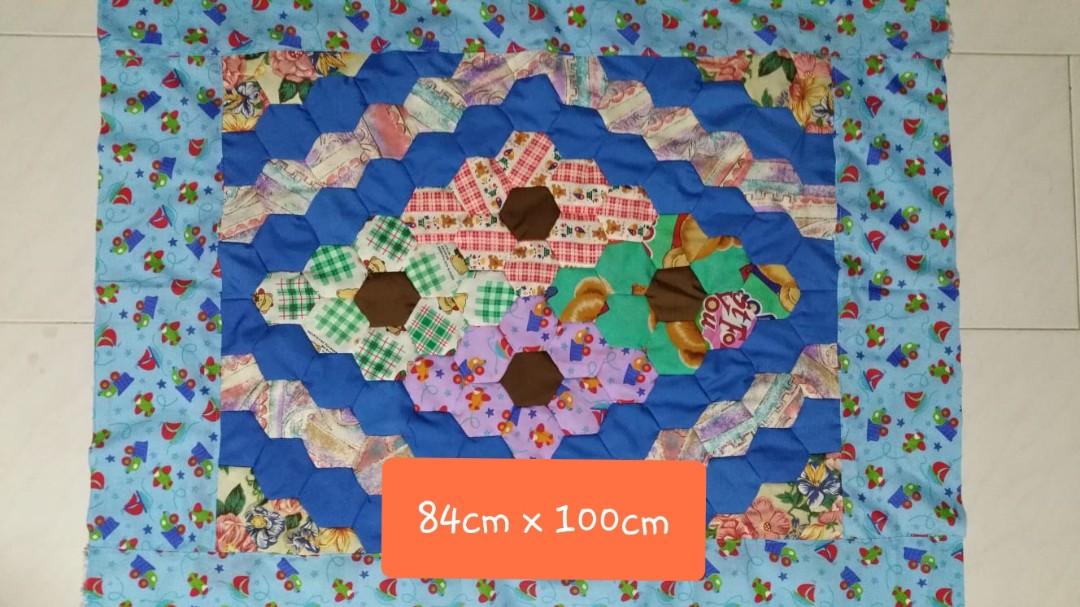 Handmade Patchwork Blanket Quilt 百纳被 百家被 Hobbies Toys Stationery Craft Handmade Craft On Carousell