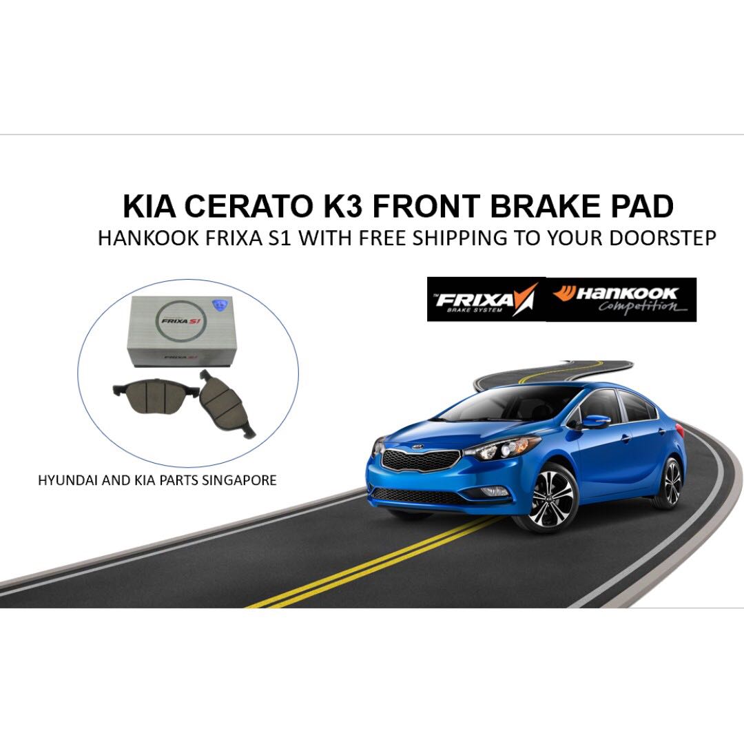 HANKOOK FRIXA S1 K3 FRONT BRAKE PADS, Car Accessories, Accessories on ...