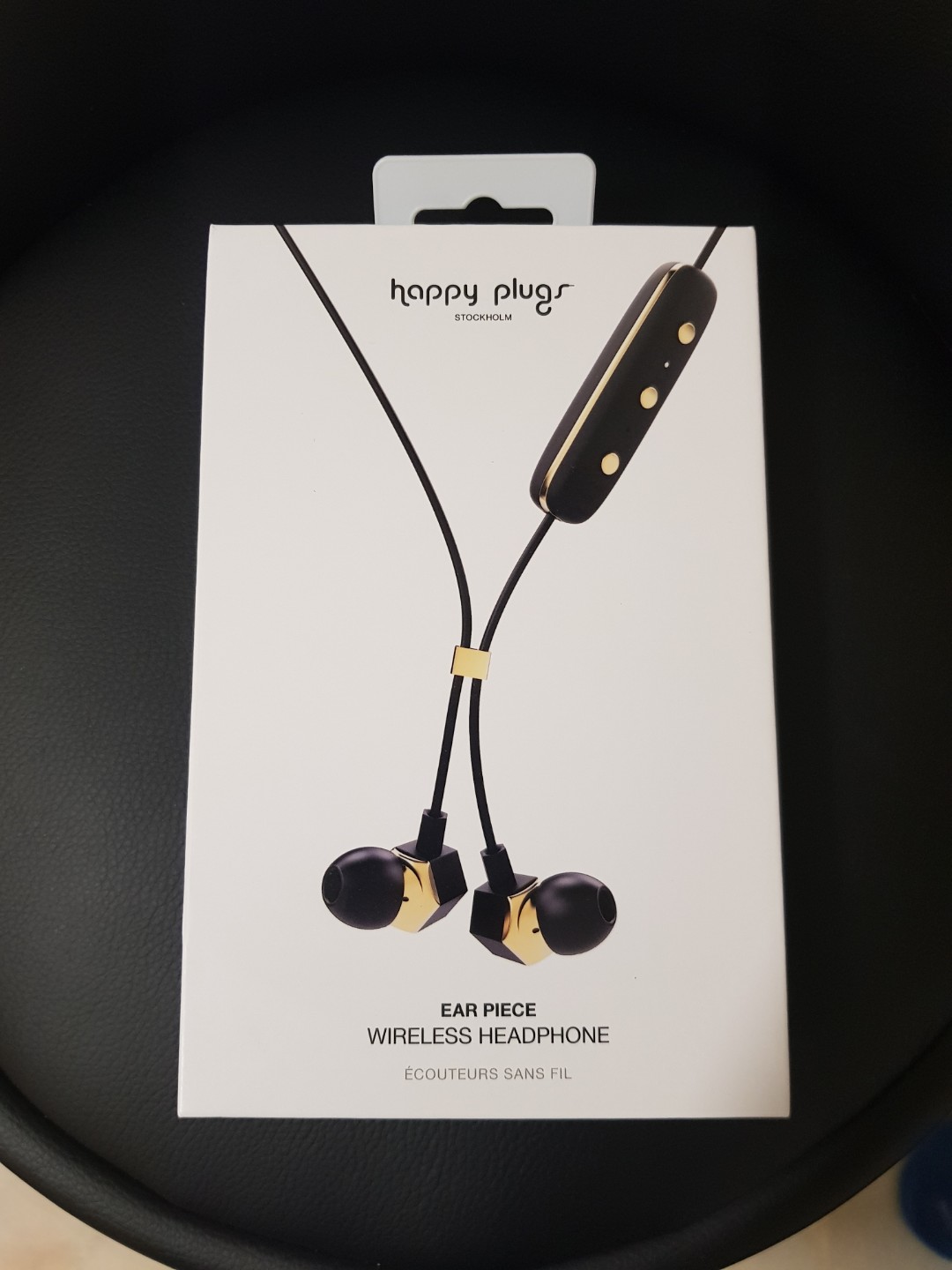 Happy Plugs Ear Piece Wireless Black Audio Earphones on Carousell