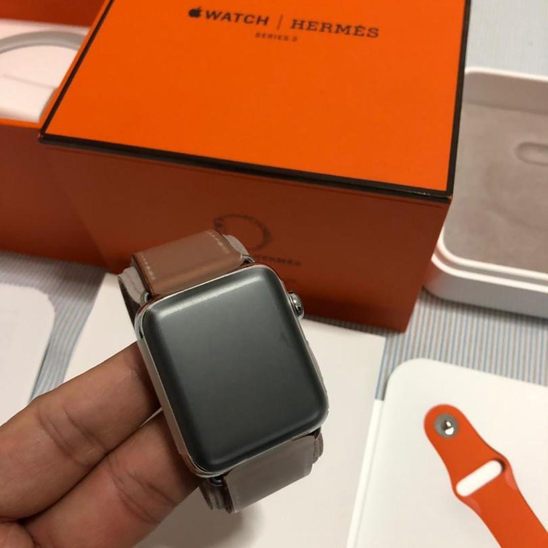 Hermes Apple Watch 42mm Stainless Steel GPS CELLULAR CAN TRADE