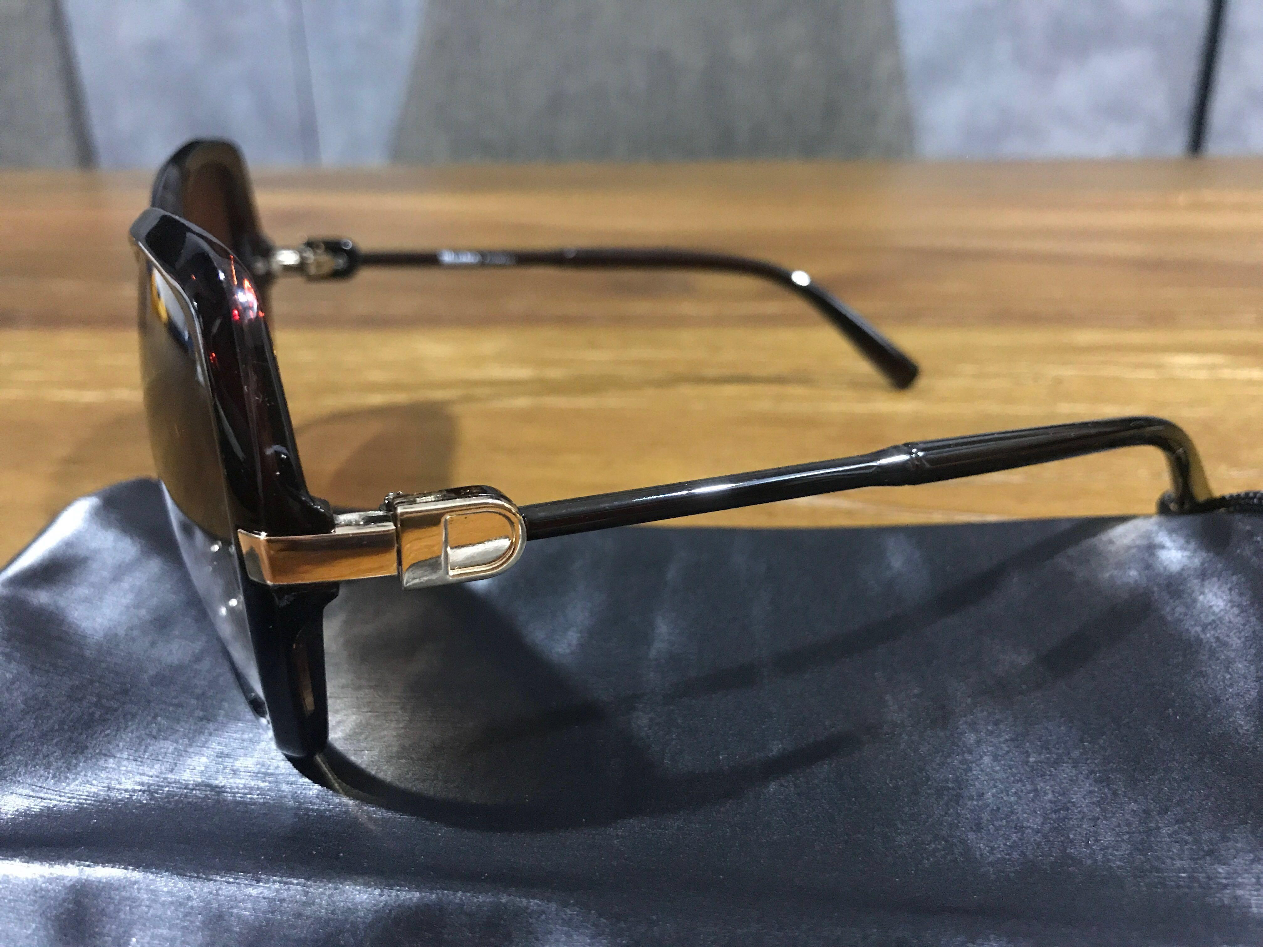 square brown sunglasses