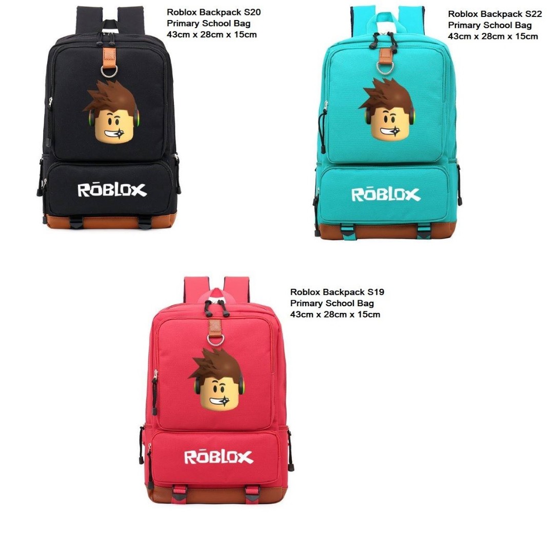 Out Of Stock Roblox Backpack Roblox Primary Backpack Babies Kids Strollers Bags Carriers On Carousell - free backpack in roblox growing up