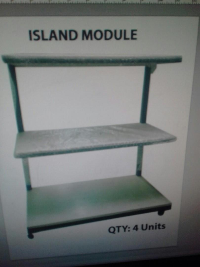 Island Module Display Case, Furniture & Home Living, Furniture, Shelves