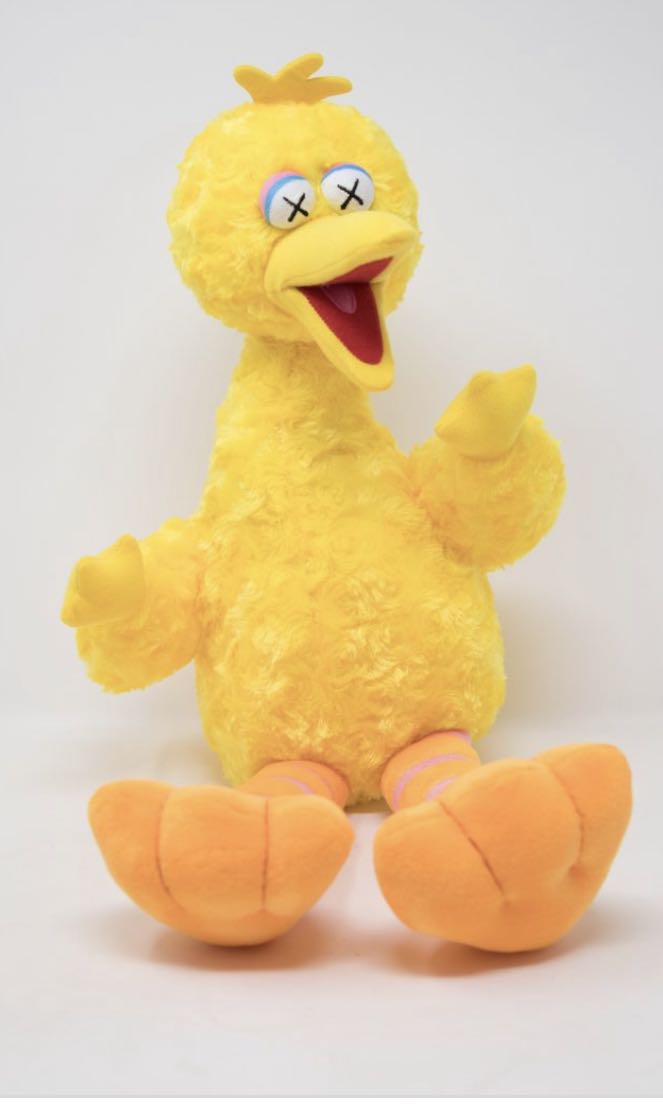 big bird kaws