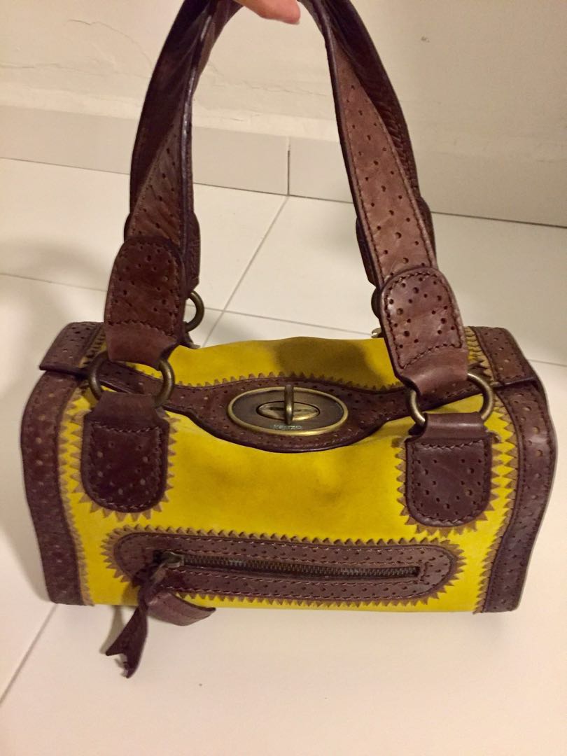 kenzo leather bag