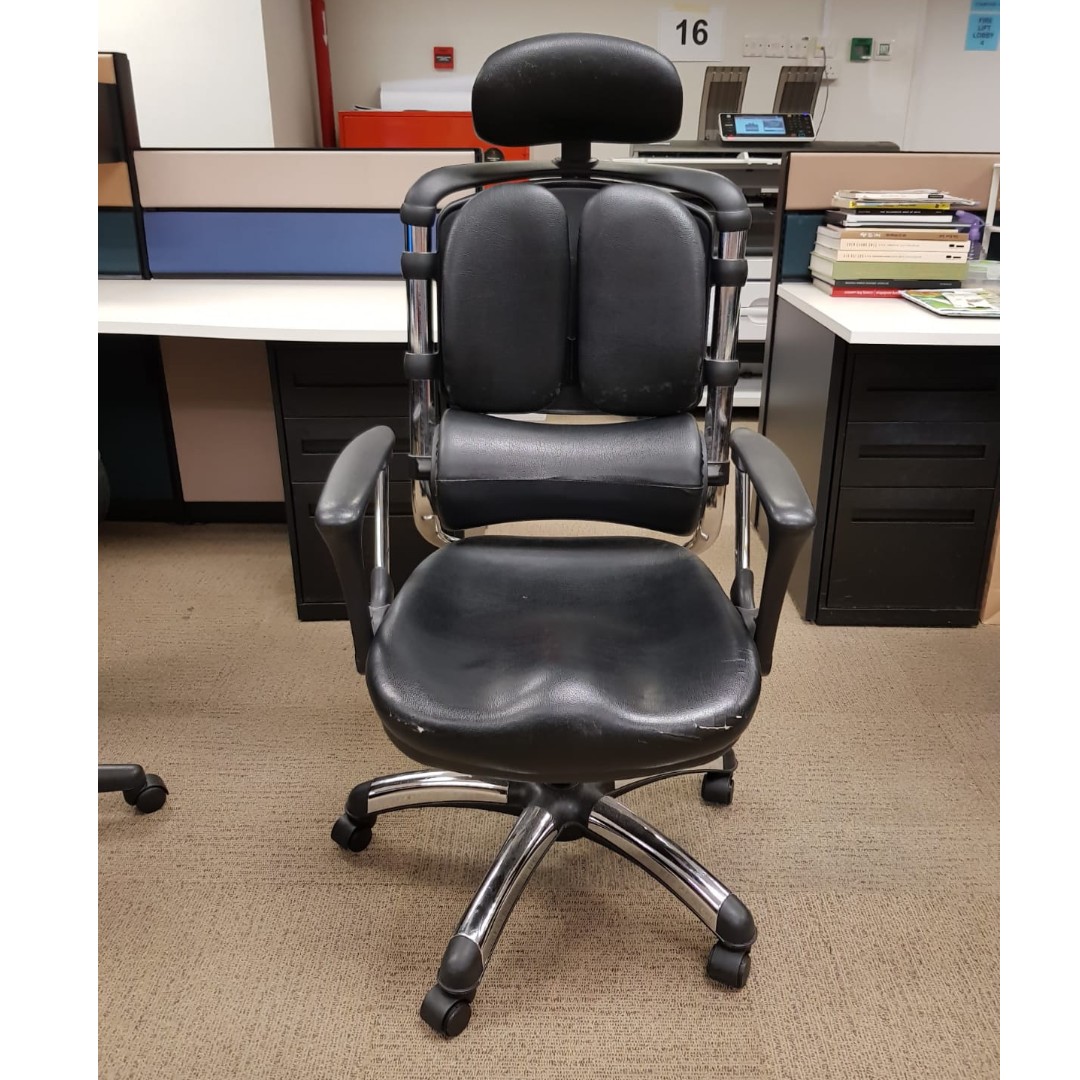 Korean Torch brand office chair excellent back support, Furniture