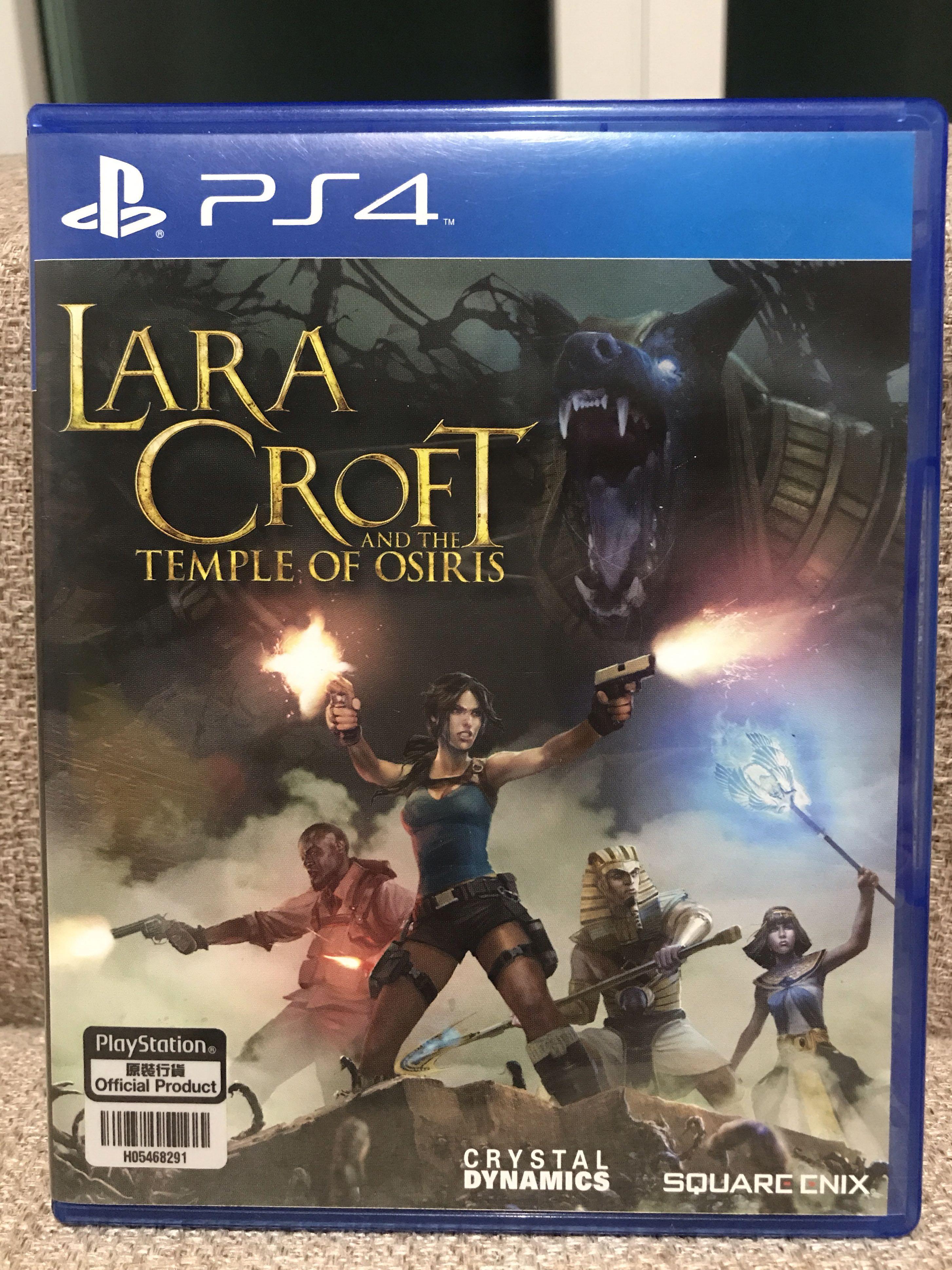 Lara Croft And The Temple Of Osiris Ps4 Toys Games Video