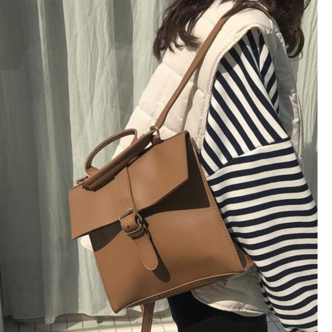 square backpack women's