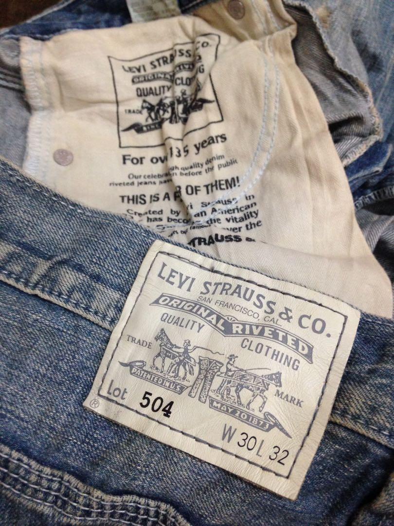 Levis 504 price clearance