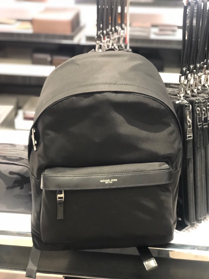 michael kors kent backpack black