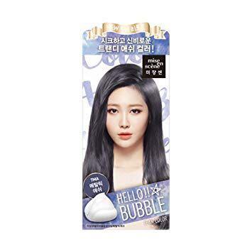 Mise En Scene Hello Bubble Hair Dye In Metallic Ash 7ma Health