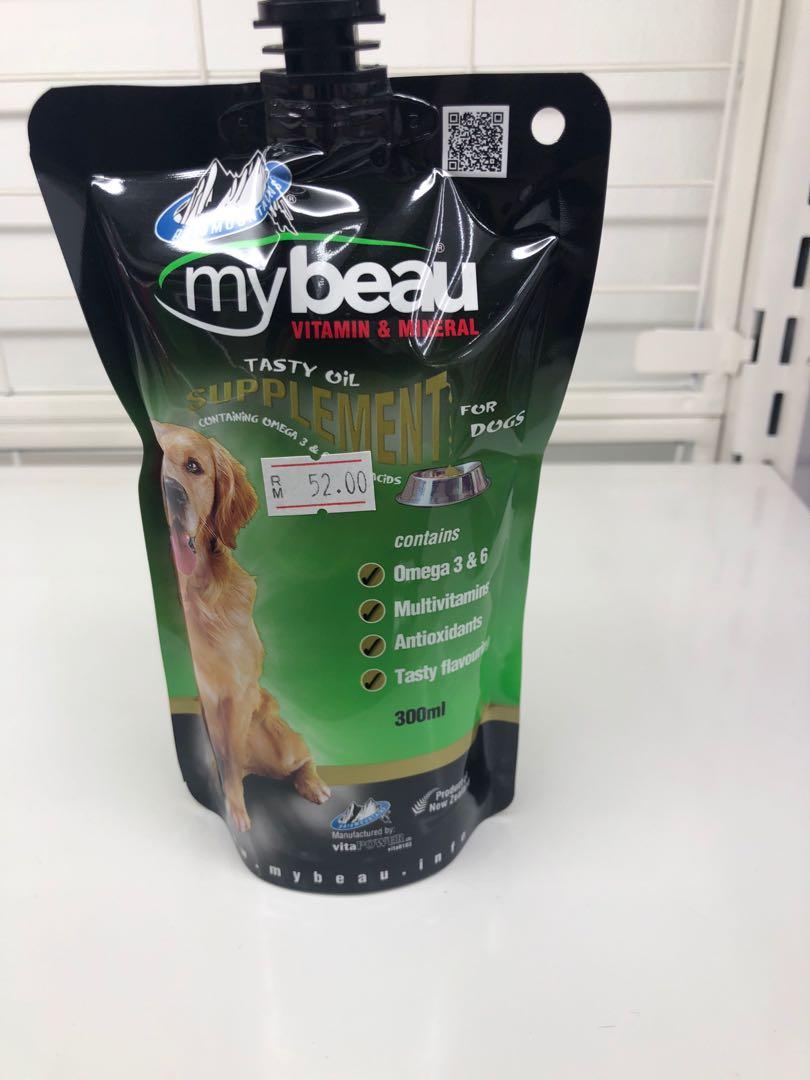 My Beau Vitamin Mineral Supplement For Dog 300ml Pet Supplies Pet Accessories On Carousell