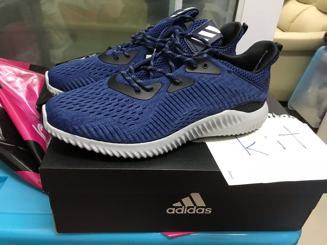 Adidas Jogger Clip NB Running Shoes BlkBlueWhite 123129 Adidas Jogger Clip NB Running Shoes BlkBlueWhite 123129