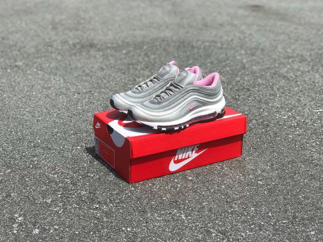nike air max 97 pink silver
