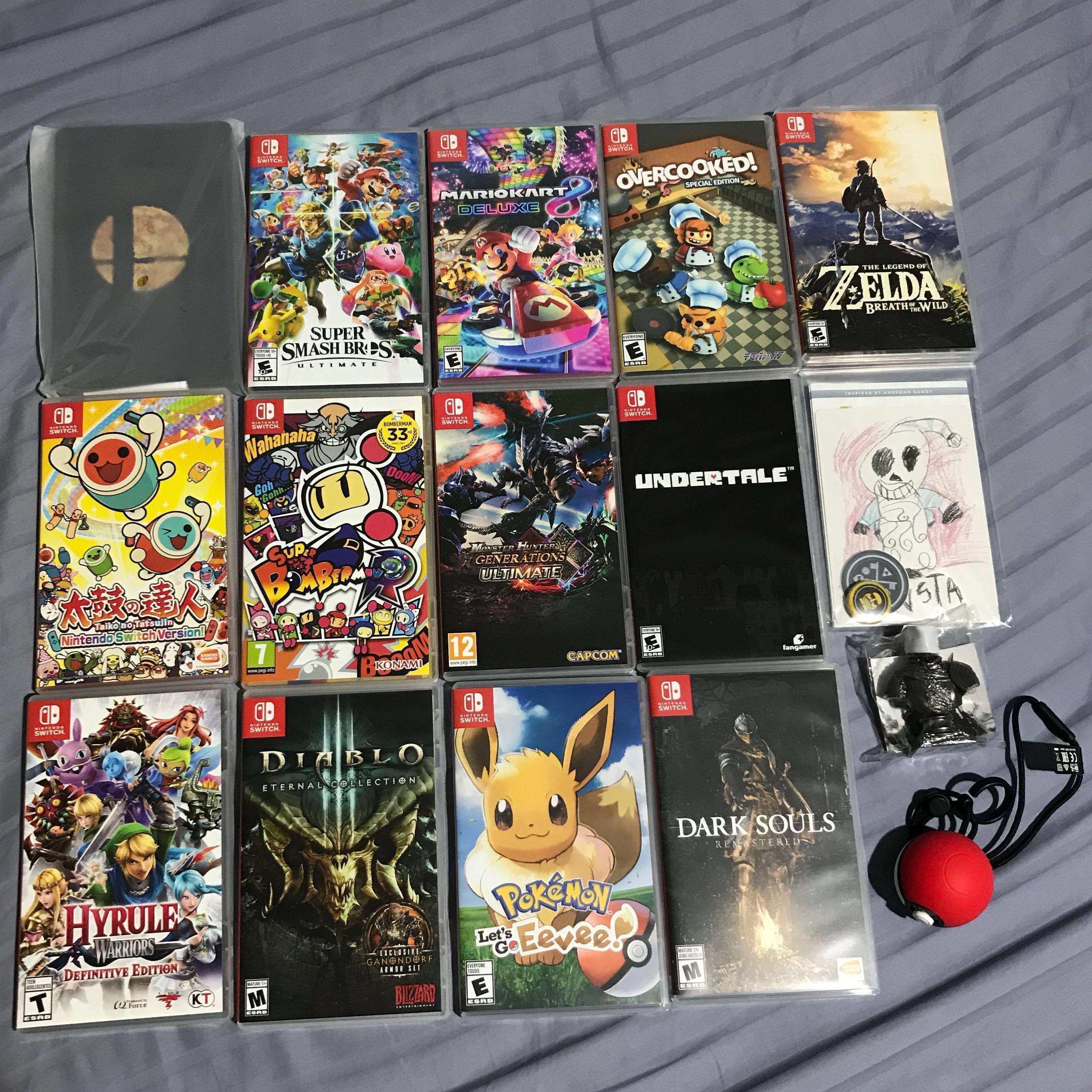 all games on the switch