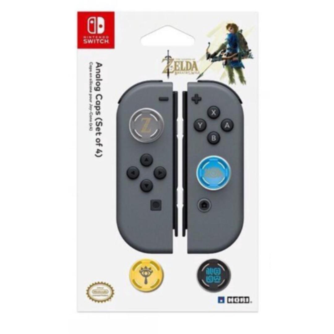 Nintendo Switch Joy Con Thumb Grips Cover Analog Cap Zelda Toys Games Video Gaming Gaming Accessories On Carousell