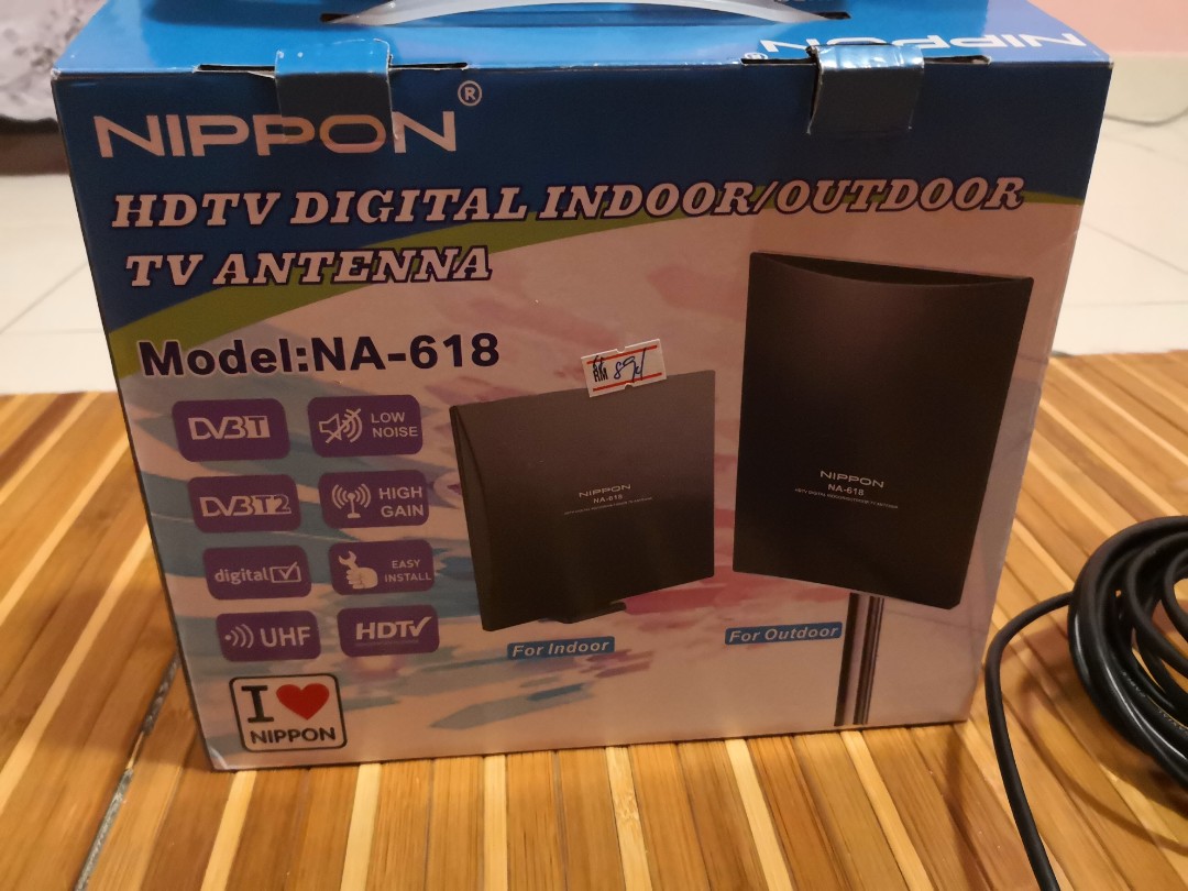 ANTENNA Nippon Digital Indoor/Outdoor antenna, TV & Home Appliances, TV