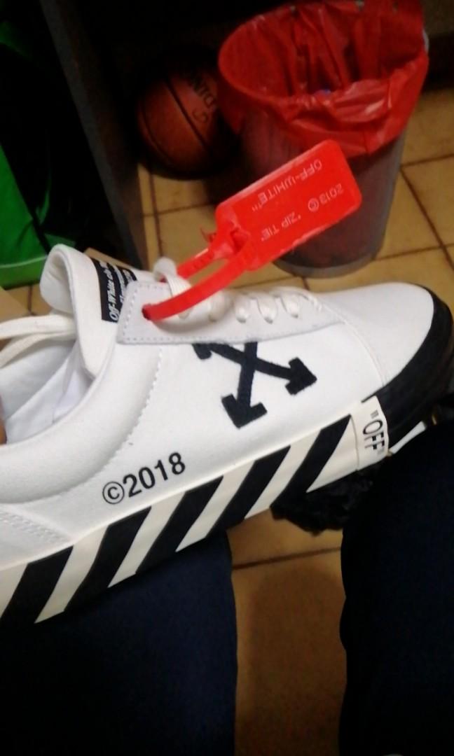 Off white sale vulc low fake