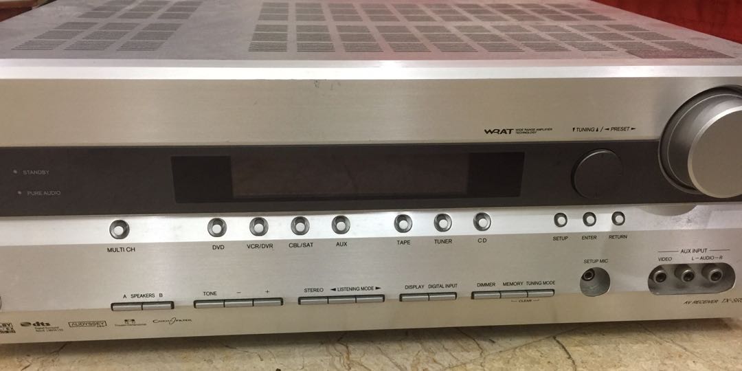Onkyo TXSR505 receiver, Audio, Portable Music Players on Carousell