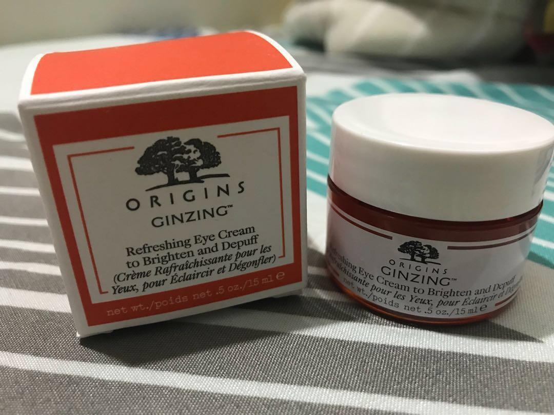 Origins Ginzing Refreshing Eye Cream Health Beauty Face Skin Care On Carousell