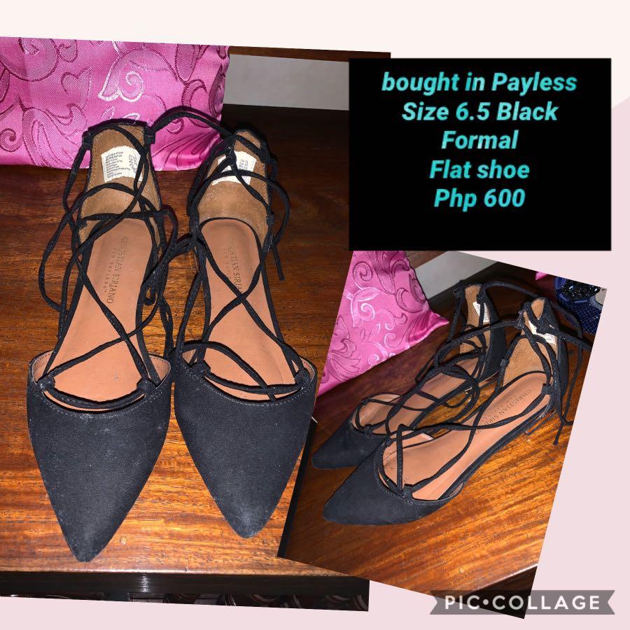 Payless shoes (doll and flat shoes) - size 6 (Category: Flats & Sandals) located in Quezon City. Submitted by chammyclosets (Listing ID 208461331, Image 2). Description: Please see preloved flats/ doll shoes. Price is indicated, slightly negotiable #caroujune.
