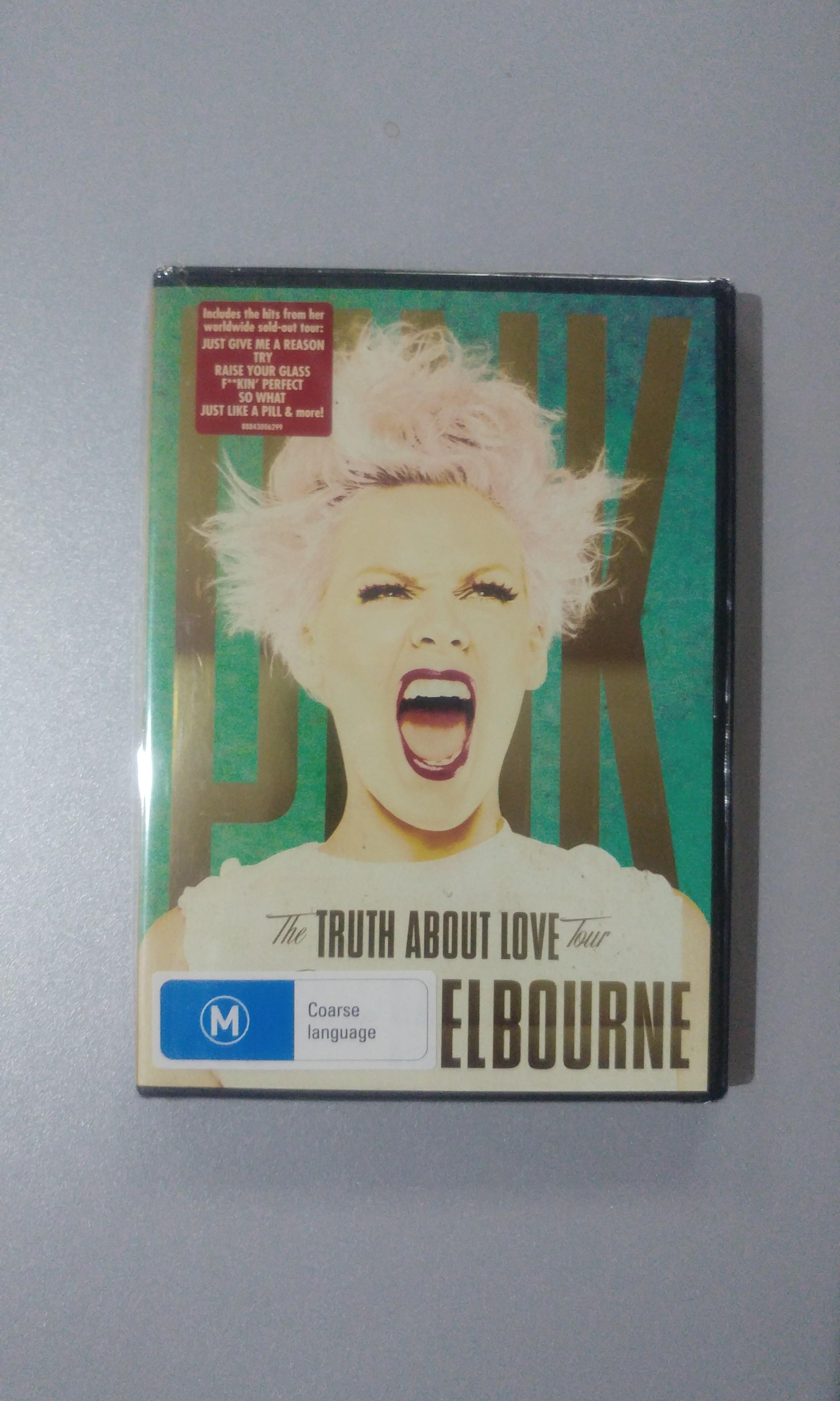 Pink The Truth About Love Tour Dvd Music Media Cd S Dvd S Other Media On Carousell