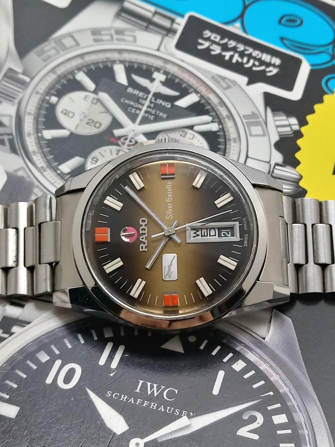 Rado on sale silver gazelle