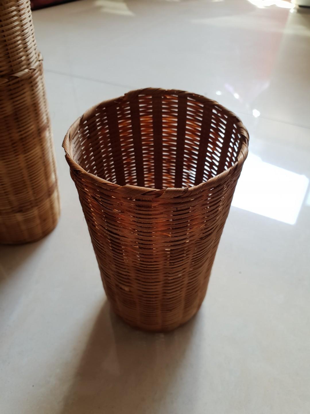 Rattan cup holder/warmer, Home Appliances, Kitchenware on Carousell