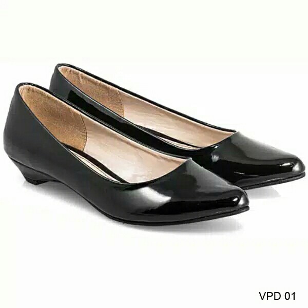 Sepatu Heels Formal Pantofel Wanita Hitam Fesyen Wanita Sepatu Di Carousell
