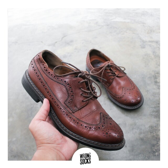 clarks wingtip
