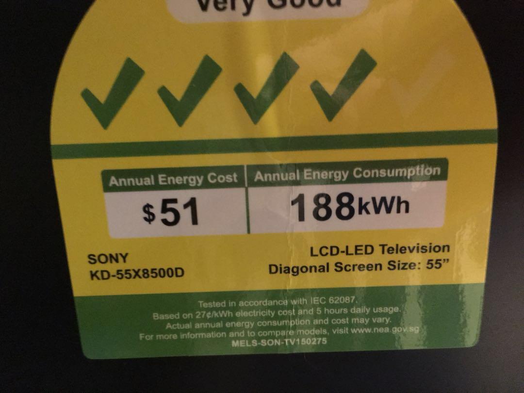 Sony Bravia 2017 LED TV warranty until 2020, TV & Home Appliances, TV & Entertainment, TV on