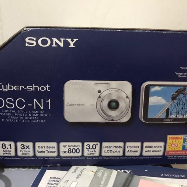 Sony Cyber Shot DSCN1 with CSSTNA Cyber Shot Station JAN55