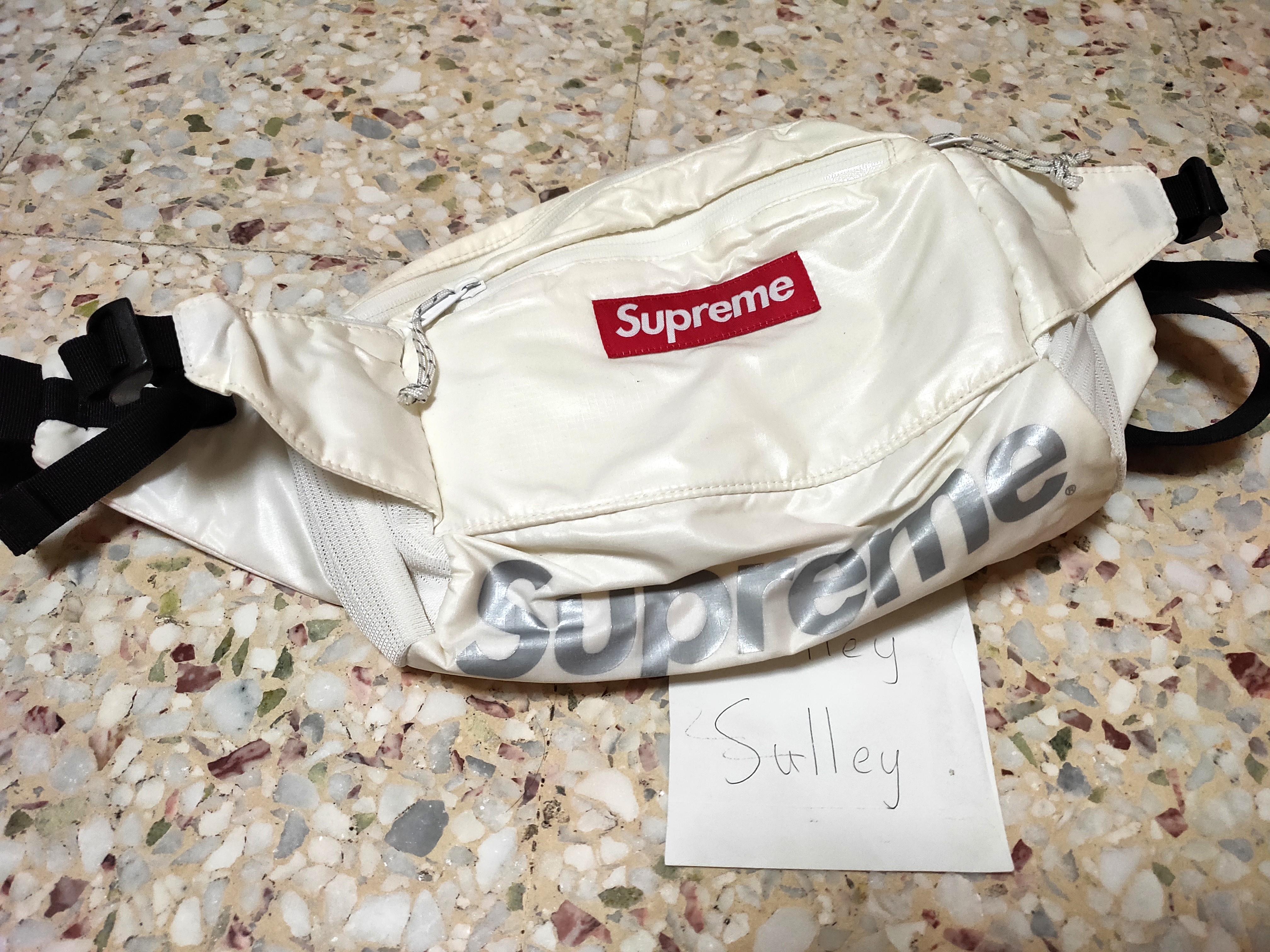 Supreme waist bag fw17 shop white
