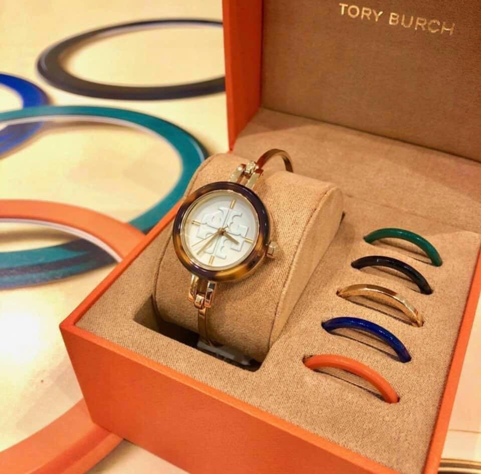Tory burch Gigi Bangle Watch Multicolor, Luxury, Watches on Carousell