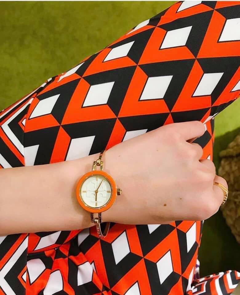 Tory burch Gigi Bangle Watch Multicolor, Luxury, Watches on Carousell
