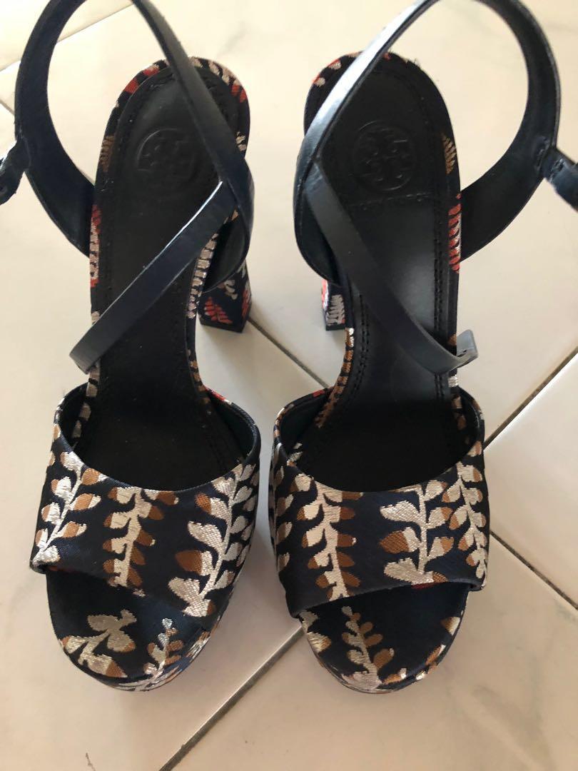 tory burch platform heels