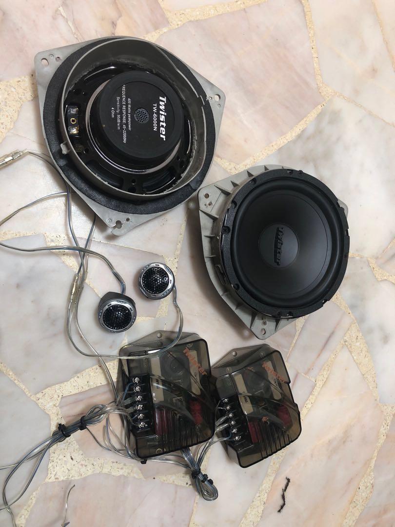 twister usa tw 600n component speaker car accessories accessories on carousell