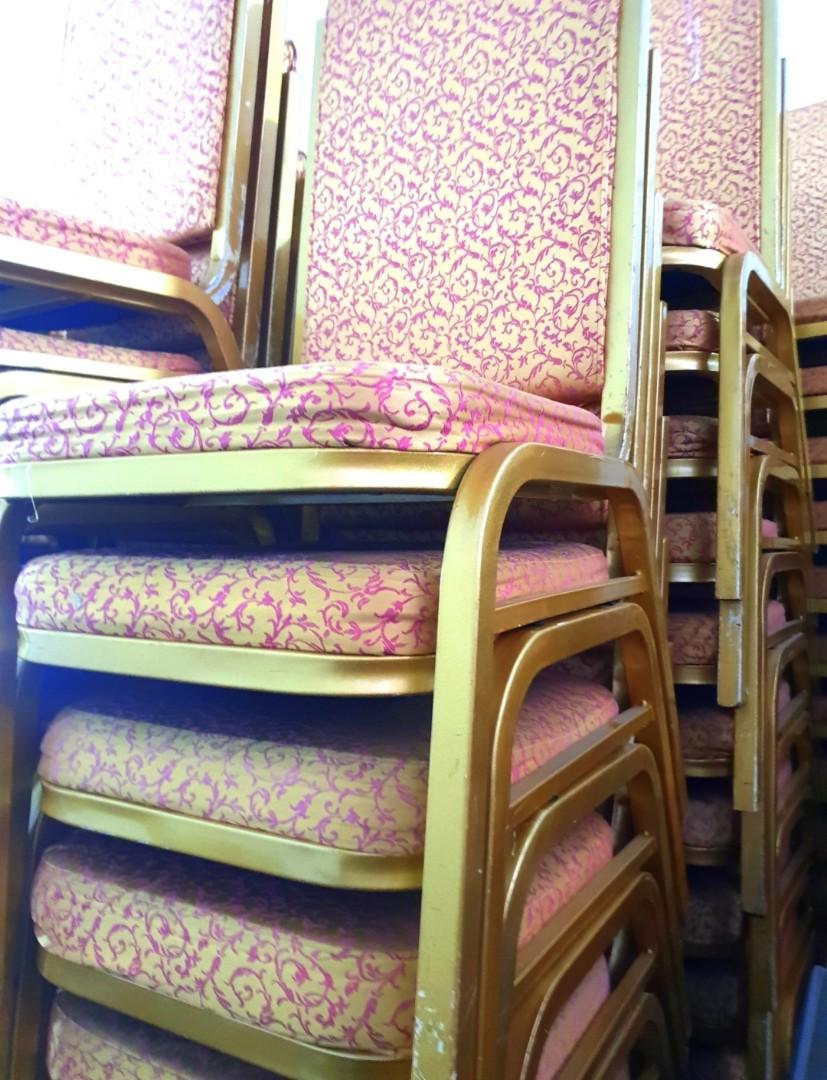 Used Banquet Chairs Sale 150pcs Restaurant, Furniture & Home Living