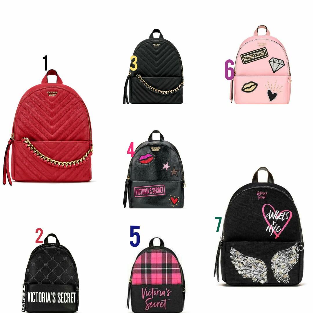 Victoria Secret Mini Backpack, Women's Fashion, Bags & Wallets, Backpacks  on Carousell
