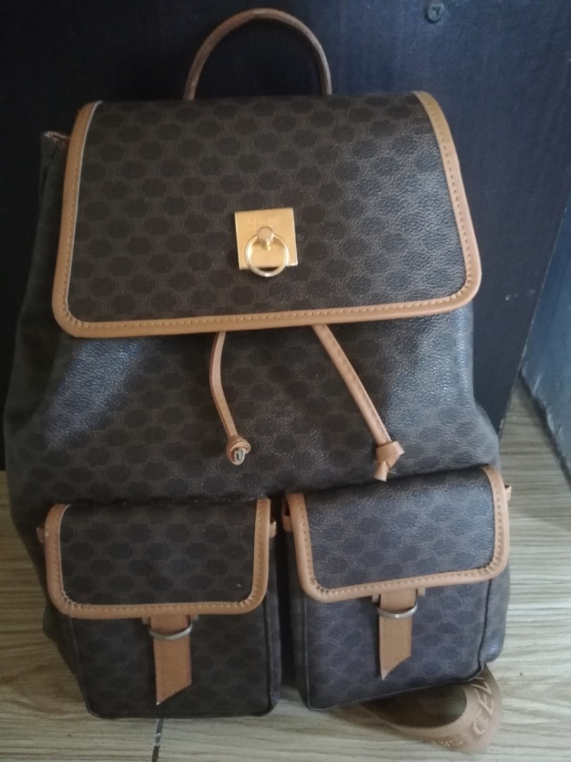 celine backpack vintage
